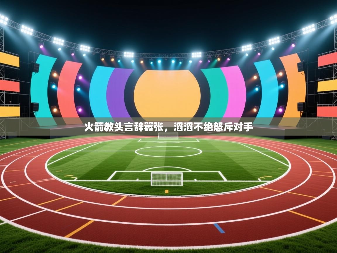 火箭教头言辞嚣张，滔滔不绝怒斥对手